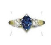 Sterling Silver Semi Mount Ring Setting Oval OV 8X6mm - Syzjewelry